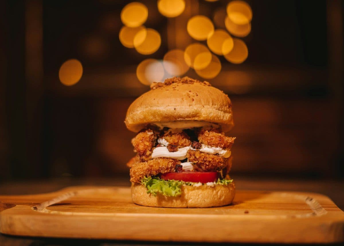 Mushroom Swiss Burger